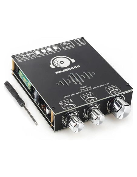 Amplificador Estéreo 160W+160W DAMGOO T160HS Bluetooth AUX