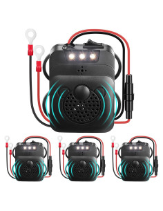 Repelente Ultrasónico de Animales Kittmip - Paquete de 4 Unidades