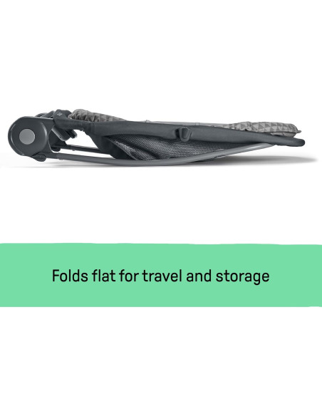 Mecedora y Balanceador 2-en-1 Verano Dúo Gris y Verde