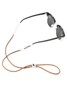 Correa de Gafas Pilotfish de Cuero Trenzado Unisex