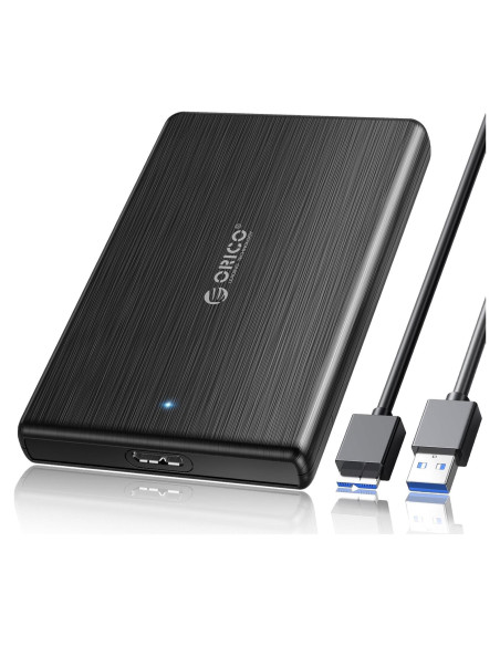 Caja Externa ORICO USB 3.0 a SATA III 2.5" 6TB Sin Herramientas