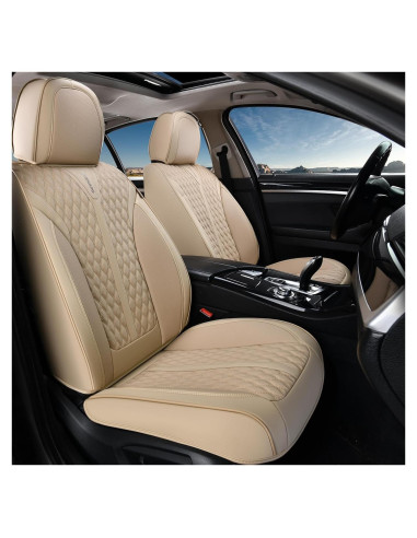 Cubiertas de Asientos Coverado D8862 Beige Impermeables