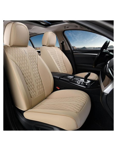 Cubiertas de Asientos Coverado D8862 Beige Impermeables