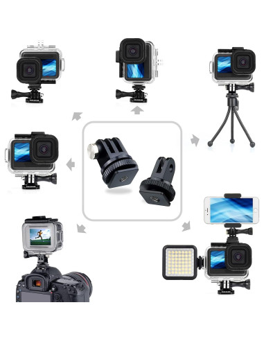 Funda Impermeable YALLSAME para GoPro Hero 9 10 11 12 13 60m