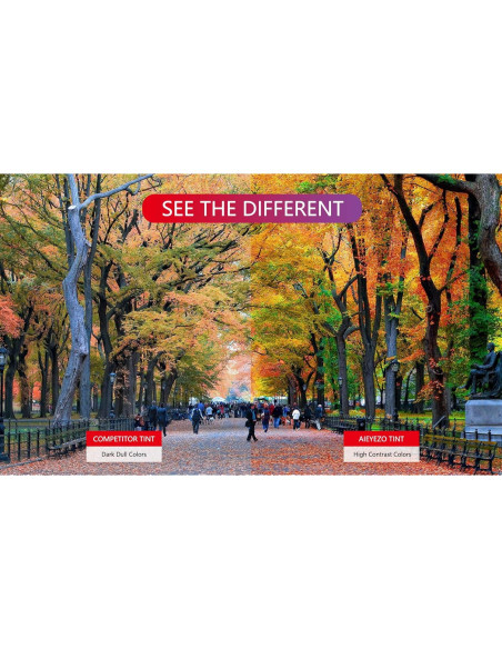 Gafas de sol redondas AIEYEZO metal UV 100% paquete de 2