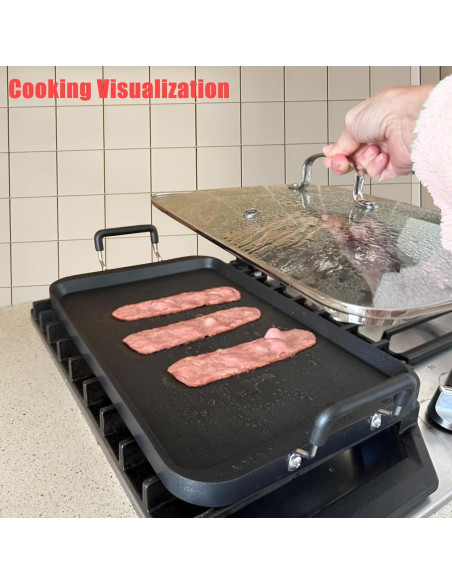 Sartén Antiadherente Vayepro 43.18 cm con Tapa de Vidrio