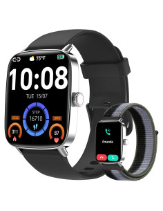 Reloj Inteligente Yoever 2025 Pantalla HD 1.85" Fitness IP68