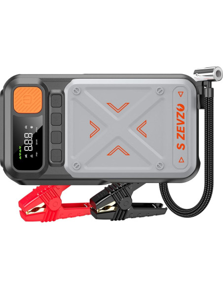 Arrancador de Coche S ZEVZO B29L 3500A con Compresor 150PSI