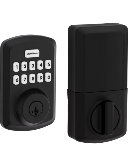 Cerradura Electrónica Kwikset 9250TRS-15S SmartKey Niquel Satinado
