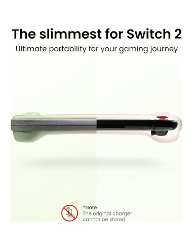 Funda Slim tomtoc para Nintendo Switch 2 2025, Protección Militar