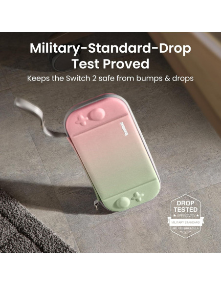 Funda Slim tomtoc para Nintendo Switch 2 2025, Protección Militar