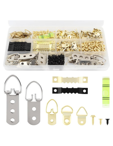 Kit de Colgadores de Imágenes 354pcs HOJLKLD - Alta Resistencia