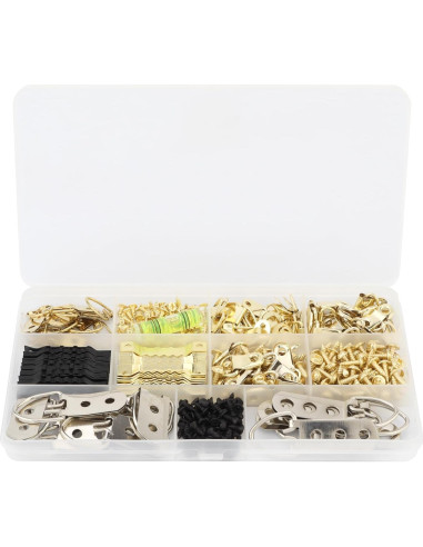 Kit de Colgadores de Imágenes 354pcs HOJLKLD - Alta Resistencia