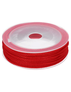 Cuerda Trenzada de Nylon Rebower 3mm x 7m Color Rojo