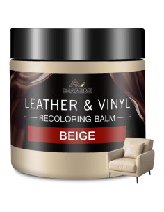 Bálsamo de Recoloración de Cuero Beige SHABEIBEI 305g