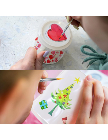 Kit de Pintura de Tazas Roaxkois - Cerámica, 0.91 kg