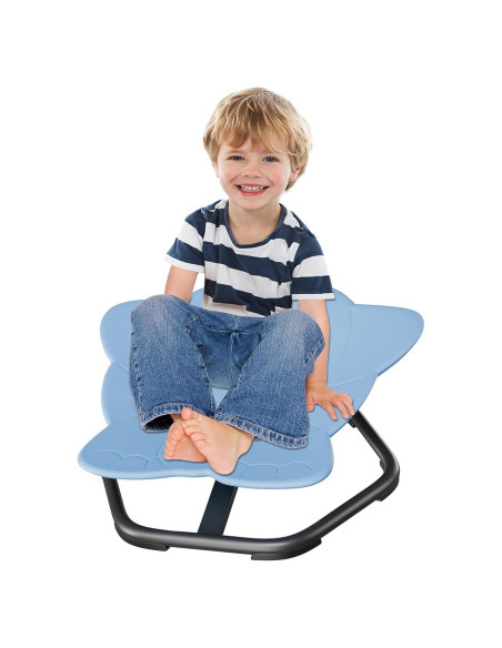 Silla Giratoria Sensory Daisybreath para Niños - Cielo Azul