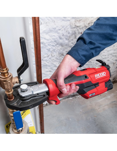 Mini Herramienta de Prensa RIDGID RP 115 con Batería 12V