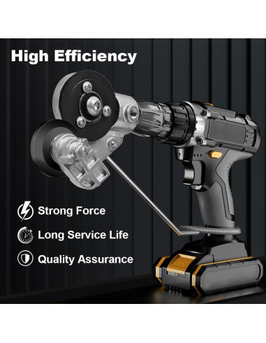 Cortador de Metal para Taladro Eléctrico XYC-10 - Alta Precisión