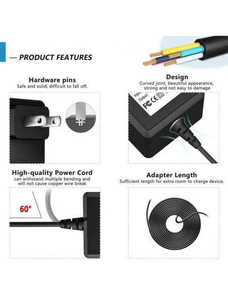 Adaptador AC/DC 5V BestCH para DVD Xpress y Steam Link