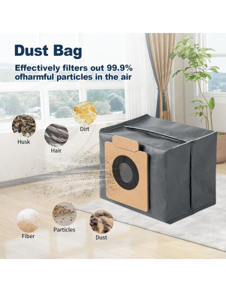 Kit de Accesorios de Reemplazo Eufy X10 Pro Omni - 21 Piezas