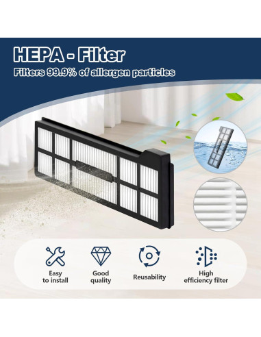 Kit de Accesorios de Reemplazo Eufy X10 Pro Omni - 21 Piezas