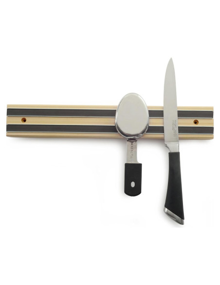 Barra Magnética para Cuchillos Norpro 30.5 cm de Madera