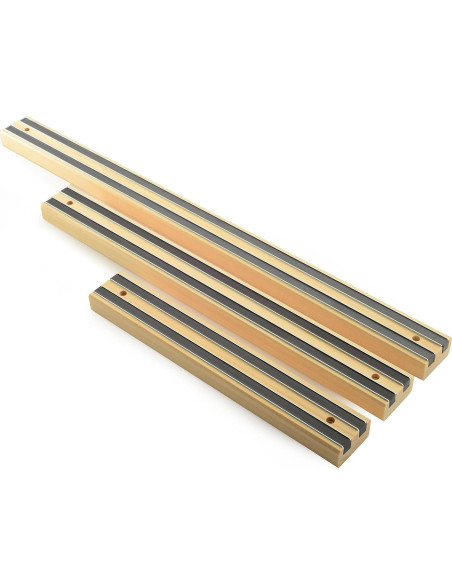 Barra Magnética para Cuchillos Norpro 30.5 cm de Madera