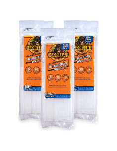 Palitos de Pegamento Caliente Gorilla Mini 25 Unidades 20.32cm