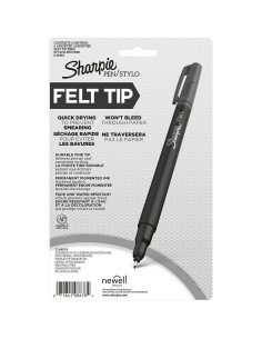 Bolígrafo Sharpie Punta Fina Paquete de 6 Colores Variados 2