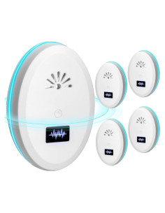 Repelente de Plagas Indoor BEIJIXI - Paquete de 4 Ultrasonido