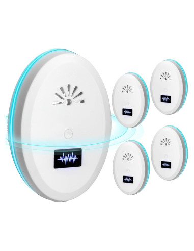 Repelente de Plagas Indoor BEIJIXI - Paquete de 4 Ultrasonido