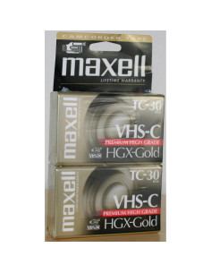 Casete de Video Maxell TC-30 HGX para Camcorder - 2 Paquete 2