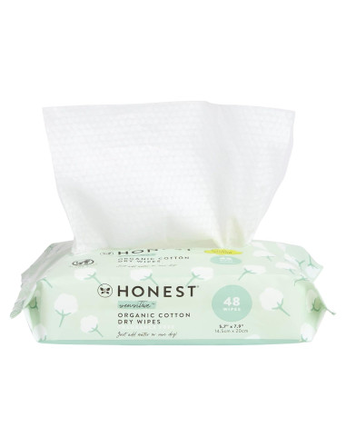Toallitas Secas Orgánicas The Honest Company 48 Unidades