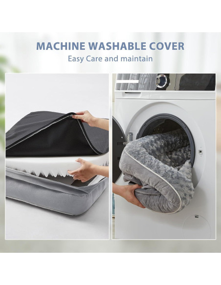 Cama ortopédica para perros grandes BFPETHOME - Sofá impermeable