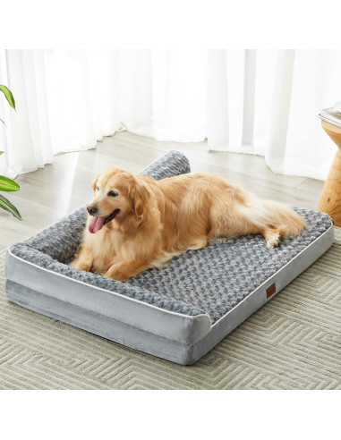 Cama ortopédica para perros grandes BFPETHOME - Sofá impermeable