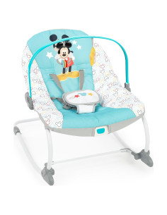 Silla Balanceadora Vibrante Disney Mickey Mouse 0-18 kg