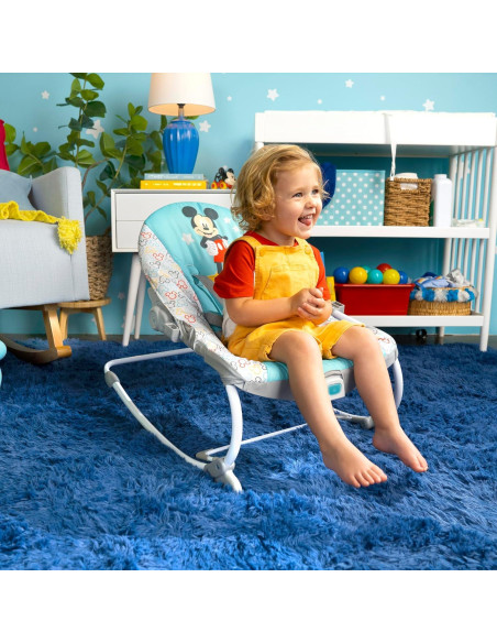 Silla Balanceadora Vibrante Disney Mickey Mouse 0-18 kg