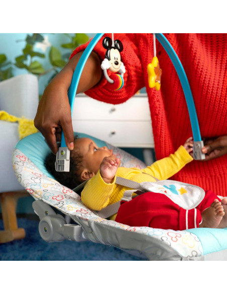 Silla Balanceadora Vibrante Disney Mickey Mouse 0-18 kg