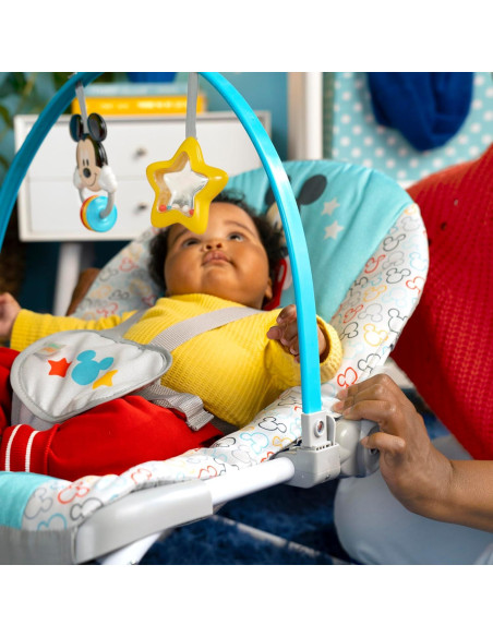 Silla Balanceadora Vibrante Disney Mickey Mouse 0-18 kg