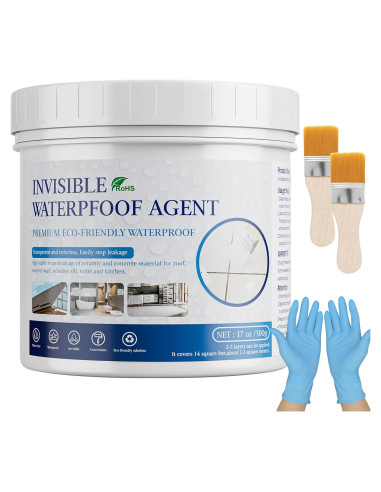 Sellador Impermeable Transparente Xmntdo 500 g - Recubrimiento Adhesivo