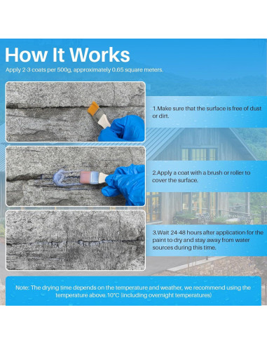 Sellador Impermeable Transparente Xmntdo 500 g - Recubrimiento Adhesivo