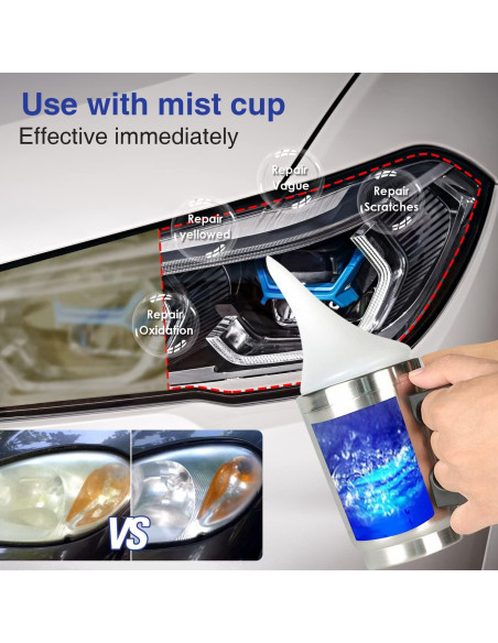 Kit de Reparación de Faros ROYWOO 200ml - Restauración y Pulido