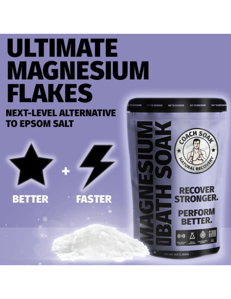 Sales de Baño Coach Soak 1.36 kg - Magnesio y Lavanda