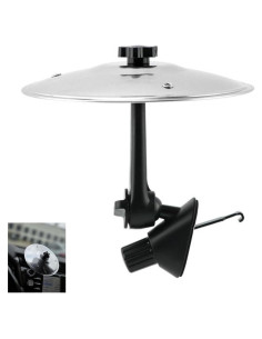 Platillo de choque para ventilación de auto ELEGICKLIP Plata 1 PCS