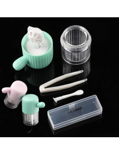 Limpiadora de Lentes de Contacto MUDOR Portátil Verde Rin 2