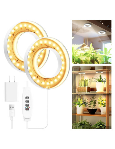 Luz de Crecimiento de Techo Mosthink 96 LEDs Espectro Completo