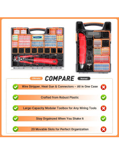Kit de Conectores de Soldadura Termoretráctil Kuject 2000PCS 2