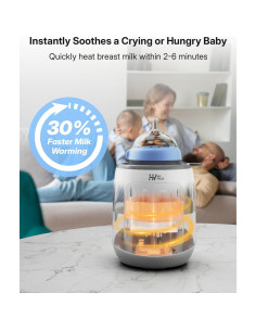 Calentador de Biberones HEYVALUE 10-en-1 con Pantalla LED 2