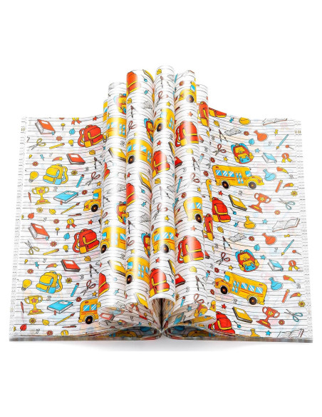 100 Hojas Papel Encerado KVCSYAW Regreso a Clases 21.8x24.9cm